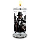 Protetor de Velas 7 dias Exú Tranca Ruas das Almas Vidro