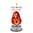 Protetor de Velas 7 dias Mestre Ascensionado Nada Castiçal