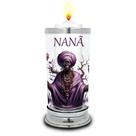 Protetor de Velas 7 dias Orixá Nanã Copo Vidro Castiçal