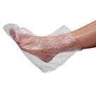 Protetor descartável plástico para os pés com 20 pares cód. 4618 - santa clara