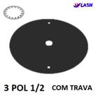 Protetor deslizante de mesa inferior 3 pol 1/2 com trava