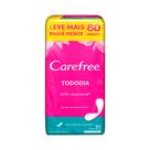 Protetor Diário Carefree Leve 80 Pague 60 Sem Perfume
