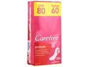 Protetor Diário Carefree Proteção com Perfume 80 Unidades Leve Mais Por Menos