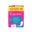 Protetor Diário Carefree Todo Dia Sem Fragrância 40 Unidades Leve Mais Por Menos