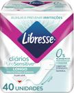 Protetor Diário Libresse Pure Sensitive Longo 40 unidades Protetor Diário Libresse Pure Sensitive Longo 40 unidades