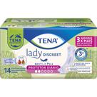 Protetor Diário Tena Lady Discreet para Incontinência Urinária 14 Unidades