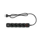 Protetor Elétrico Filtro 4 Tomadas E 2 Portas Usb Epe 204 Bk