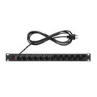 Protetor elétrico para rack intelbras epr 212+ 12 tomadas - 4824303 Protetor elétrico para rack intelbras epr 212+ 12 tomadas - 4824303