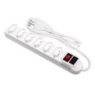 Protetor Eletronico C/ 6 Tomadas Branco Epe 1006 4824002 Protetor Eletronico C/ 6 Tomadas Branco Epe 1006 4824002