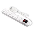 Protetor Eletronico C/ 6 Tomadas Branco Epe 1006 4824002 Protetor Eletronico C/ 6 Tomadas Branco Epe 1006 4824002