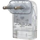 Protetor eletronico dps 2 pinos 20a iclamper pocket fit transparente 026794