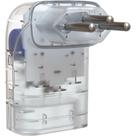 Protetor eletronico dps 3 pinos 10a iclamper pocket fit transparente 026802 Protetor eletronico dps 3 pinos 10a iclamper pocket fit transparente 026802