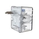 Protetor eletronico dps 3 tomadas iclamper energia 3 transparente 026788