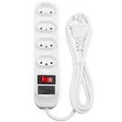 Protetor Eletronico Intelbras 4 Tomadas Branco EPE1004