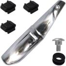 Protetor escape escapamento CB300 CB300R 2009 a 2015 com parafusos e coxins