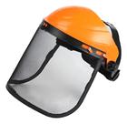 Protetor Facial Com Tela De Naylon-roçadeiras E Motosserras Laranja Protetor Facial Com Tela De Naylon-roçadeiras E Motosserras Laranja