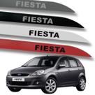 Protetor Friso Porta Lateral Ford Fiesta Antigo 2004 A 2014 Cores:PRETO BRISTOL