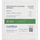 Protetor Impermeável De Colchão Queen Camesa Bambu