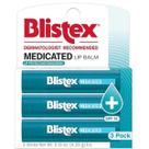 Protetor Labial Blistex Lip Protectant Balm FPS15 3 Pack Stick Lábios Boca Secos Uso Diário Proteção Solar Bastão Protetor Labial Blistex Lip Protectant Balm FPS15 3 Pack Stick Lábios Boca Secos Uso Diário Proteção Solar Bastão