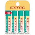 Protetor labial Burt's Bees Medicated Lip Balm, pacote com 4 unidades, presente de Natal
