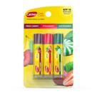Protetor Labial Carmex Daily Care Moisturizing Lip Balm Cereja Morango Wintergreen FPS 15 Bastão