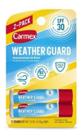 Protetor Labial Carmex Weather Guard Bastão Stick Lip Balm FPS 30 2 Pack Bálsamo