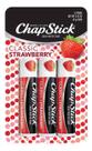 Protetor Labial Chapstick Classic Morango Strawberry Lip Balm Bastão Stick