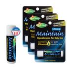 Protetor labial Dr. Dan's Maintain, perfeito para o dia a dia, pacote com 3