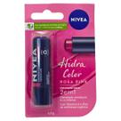 Protetor Labial Hidra Color Rosa Pink Nivea 4,8g