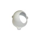 Protetor metalico antivandalismo para camera dome branco bulher