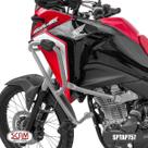 Protetor Motor Carenagem Prata Honda Sahara300 Scam Sptap757 Protetor Motor Carenagem Prata Honda Sahara300 Scam Sptap757