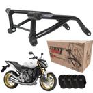 Protetor Motor Carenagem Stunt Race Hornet Cb600f 2008-2014 preto fosco
