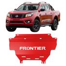 Protetor Motor Carter Frontier 2021 2022 2023 2024 Vermelho