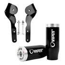 Protetor motor moto slider crosser 150 preto brilho viper