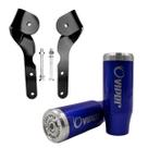 Protetor motor moto slider nxr 160 15 azul viper
