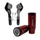 Protetor motor moto slider xre 300 vermelho viper