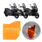 Protetor Motor Scooter Acrílico Laranja Yamaha Xmax 250