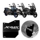 Protetor Motor Scooter Acrílico Preto Yamaha Xmax 250