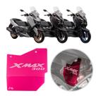 Protetor Motor Scooter Acrílico Rosa Yamaha Xmax 300