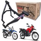 Protetor Motor Stunt Race Honda Xre 190 Nxr Bros 160 preto fosco