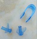 Protetor Nasal Natação Nose Clip com Protetor de Ouvido