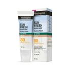 Protetor Neutrogena Sun Fresh Derm Care Oil Control Fluido Cor 2.0 FPS80 40ml