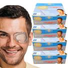 Protetor Ocular Adesivo Bege Adulto Tampão Para Olho 4x20un