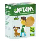 Protetor Ocular Oftam P Bege AMP 20 Unidades
