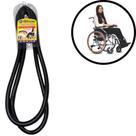 Protetor Ortopédico para Roda de Cadeira de Rodas em Silcone Aro Par Ortho Pauher - Aro 22 - Preto Protetor Ortopédico para Roda de Cadeira de Rodas em Silcone Aro Par Ortho Pauher - Aro 22 - Preto