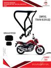 Protetor para carenagem taque e motor titan / fan 160 2016 a 2022 aço carbono Protetor para carenagem taque e motor titan / fan 160 2016 a 2022 aço carbono
