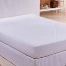 Protetor Para Colchão 100% Impermeavel com Elastico em Toda Volta Envio Imediato Branco