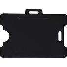 Protetor Para Cracha Plastico Preto 54X86Mm