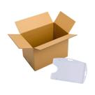 Protetor Para Crachá Rígido M3 Transparente Kit 10