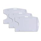 Protetor Para Crachá Rígido M3 Transparente Kit 3